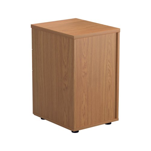 3 Drawer Under Desk Pedestal Nova Oak KF79874