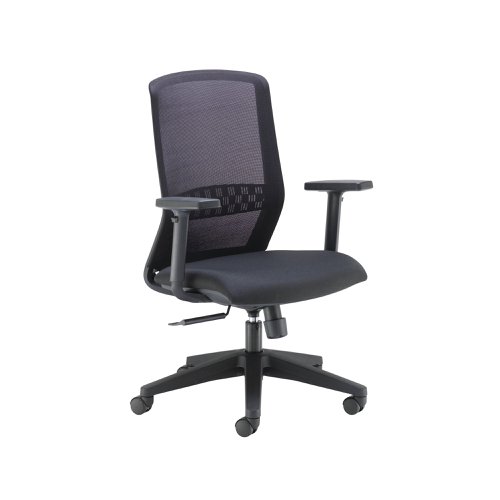 Arista Digby High Back Executive Chair 670x630x945-1065mm Mesh Back Black KF79886