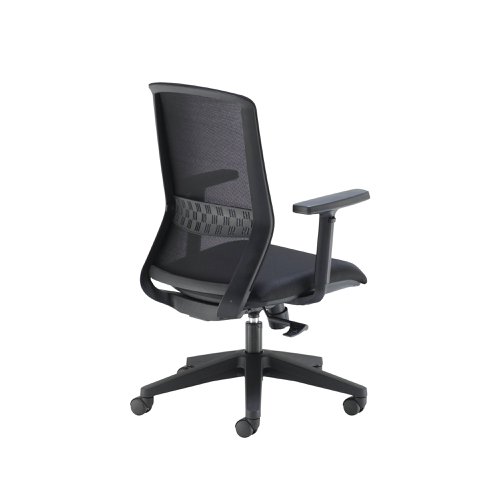 Arista Digby High Back Executive Chair 670x630x945-1065mm Mesh Back Black KF79886 | KF79886 | VOW