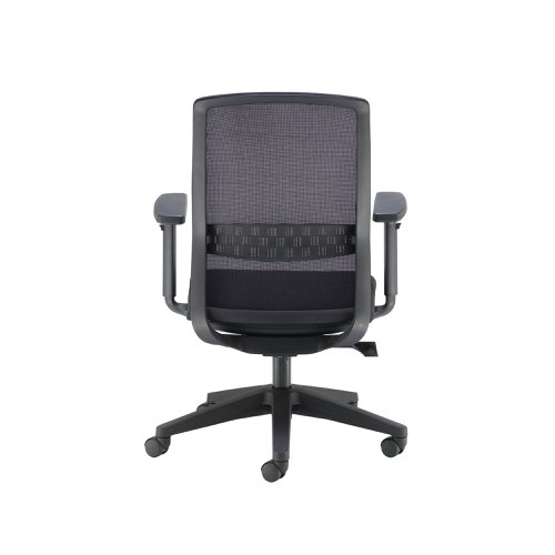 Arista Digby High Back Executive Chair 670x630x945-1065mm Mesh Back Black KF79886 | KF79886 | VOW