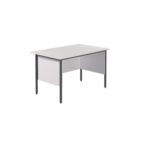 Serrion Rectangular 4 Leg Desk 1200x750x730mm White KF800002 | VOW