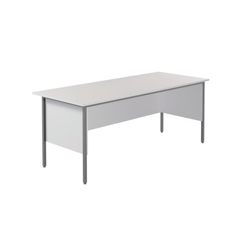 Serrion Rectangular 4 Leg Desk 1800x750x730mm White KF800024 | VOW