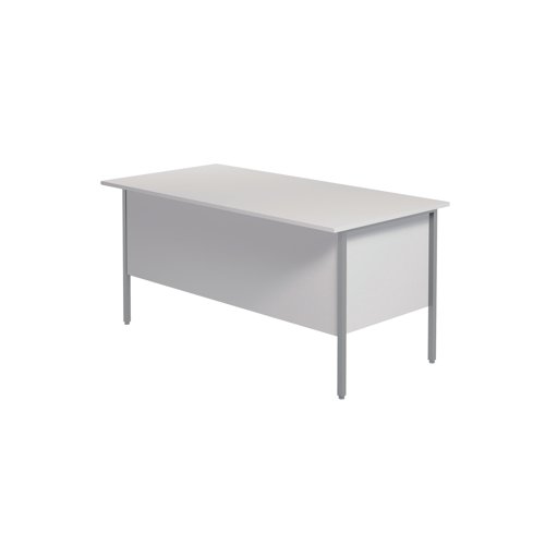 Serrion 's 4 Leg Desk range features a simple and contemporary finish that is ideal for use at home or in the office. The rectangular design allows for multiple desk configurations to set up your office in a way that works for you. This desk features an 18mm thick desktop with sturdy metal legs, a modesty panel and a two drawer pedestal included as standard.