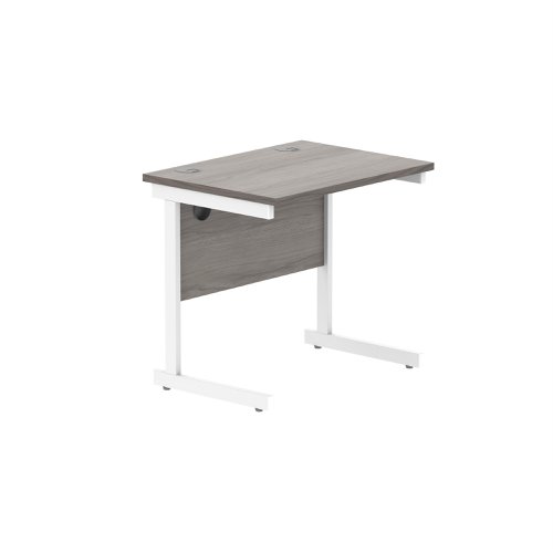 Astin Rectangular Single Upright Cantilever Desk is a durable and spacious office desk suitable for use in any setting. The Astin desk features a cantilever frame, 25mm thick desktop and 80mm cable ports fitted as standard.