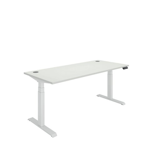 Polaris Dual Motor Sit/Stand Desk 1800x800 White/White KF800145