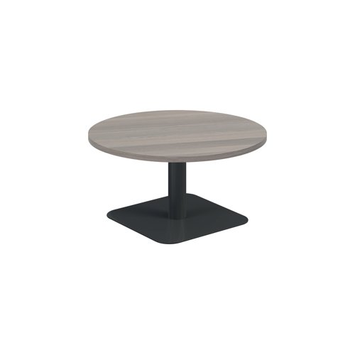 Jemini Origin 800mm Low Table Grey Oak/Black KF800170