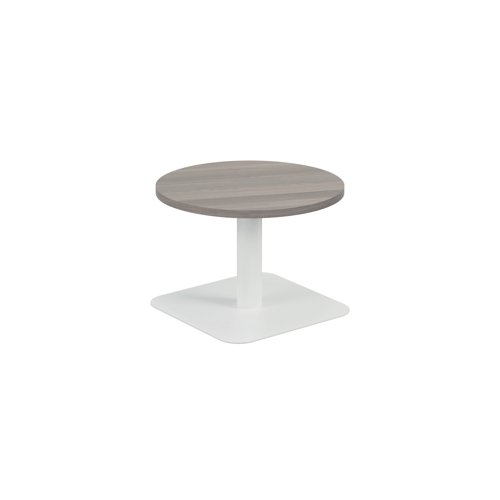 Jemini Origin 600mm Low Table Grey Oak/White KF800186