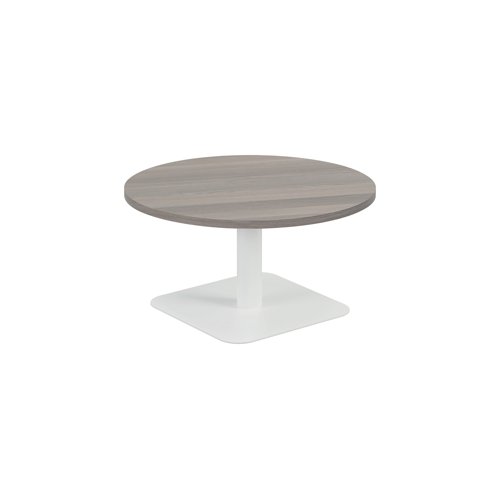 Jemini Origin 800mm Low Table Grey Oak/White KF800191