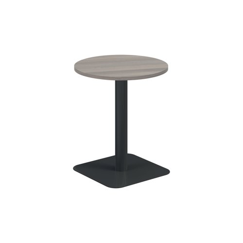 Jemini Origin 600mm Mid Table Grey Oak/Black KF800196