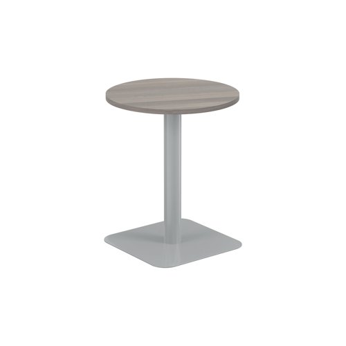 Jemini Origin 600mm Mid Table Grey Oak/Silver KF800207