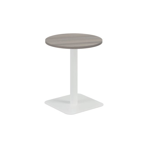 Jemini Origin 600mm Mid Table Grey Oak/White KF800217