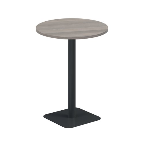 Jemini Origin 800mm High Table Grey Oak/Black KF800354