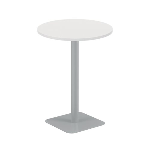 Jemini Origin 800mm High Table White/Silver KF800362