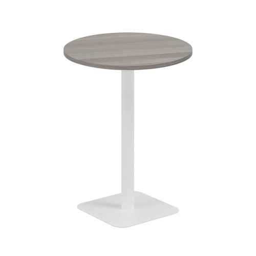 Jemini Origin 800mm High Table Grey Oak/White KF800366