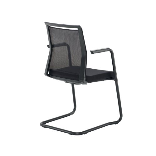 Jemini Stealth Visitor Chair Black KF80306 | VOW