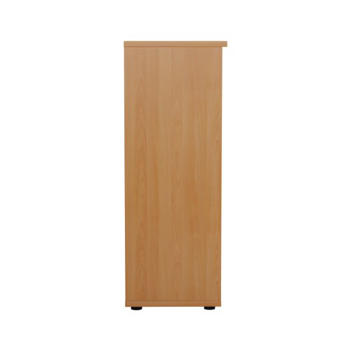 First 3 Shelf Wooden Bookcase 800x450x1200mm Beech KF803652