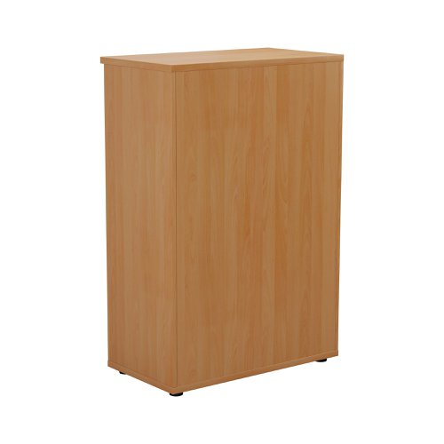 First 3 Shelf Wooden Bookcase 800x450x1200mm Beech KF803652