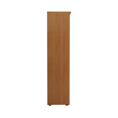 First 4 Shelf Wooden Bookcase 800x450x1800mm Beech KF803713