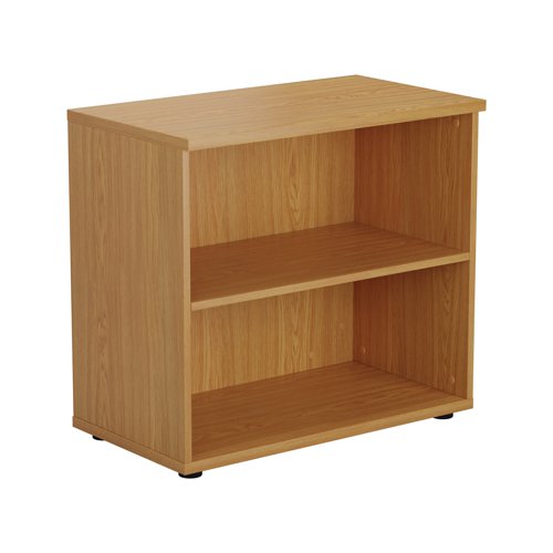 First 1 Shelf Wooden Bookcase 800x450x700mm Nova Oak KF803782