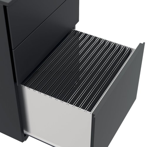 Jemini Standard Pedestal Steel Black KF80387