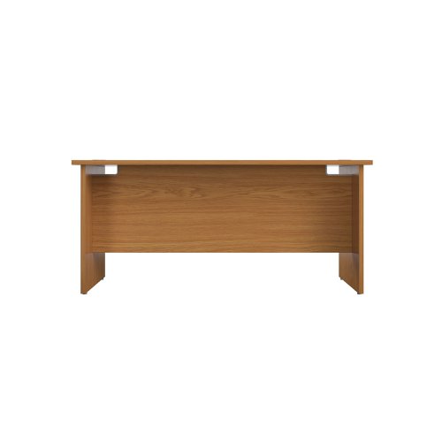 Jemini Rectangular Panel End Desk 1200x800x730mm Nova Oak KF804369