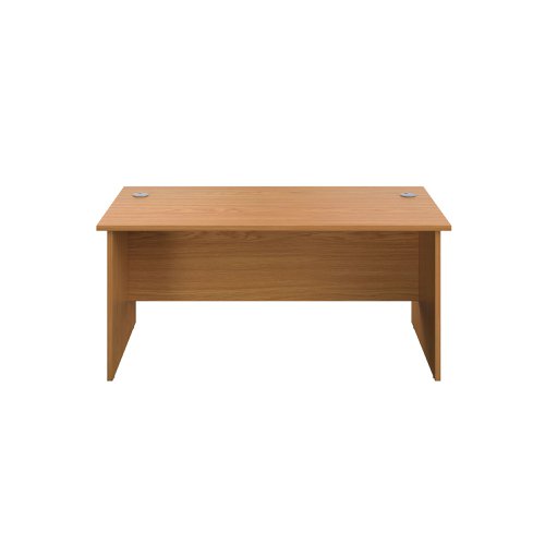 Jemini Rectangular Panel End Desk 1200x800x730mm Nova Oak KF804369