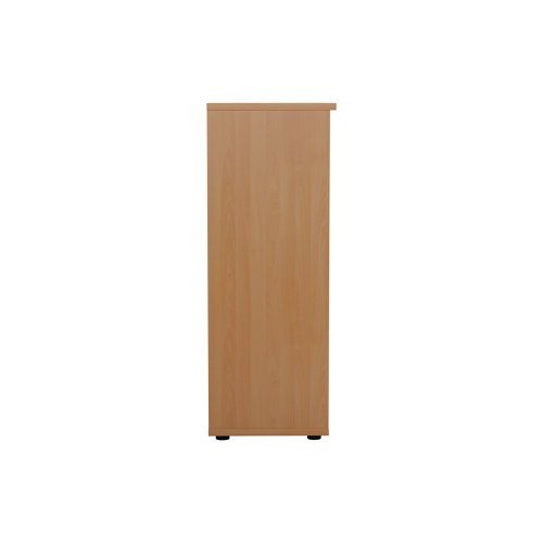 Jemini Wooden Bookcase 800x450x1200mm Beech KF810216 | VOW