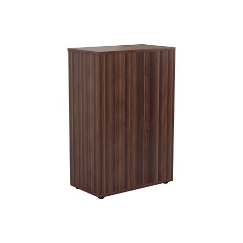 Jemini Wooden Cupboard 800x450x1200mm Dark Walnut KF810230