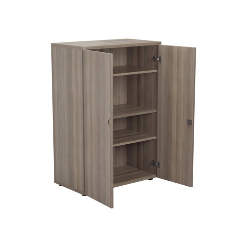 Jemini Wooden Cupboard 800x450x1200mm Grey Oak KF810247