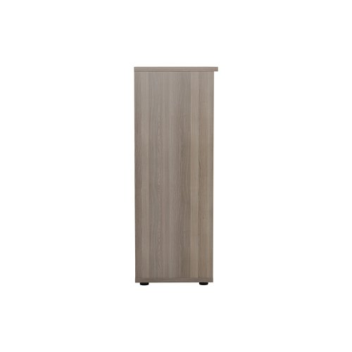 Jemini Wooden Bookcase 800x450x1200mm Grey Oak KF810346 | VOW