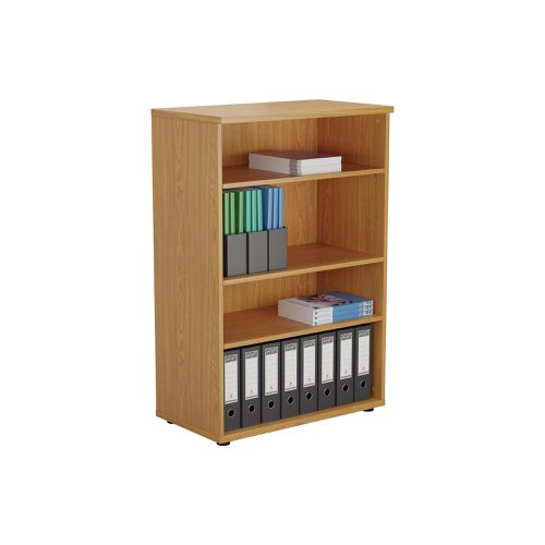 Jemini Wooden Bookcase 800x450x1200mm Nova Oak KF810360 | VOW