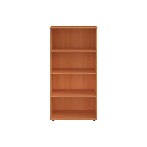 Jemini Wooden Bookcase 800x450x1600mm Beech KF810384 | VOW