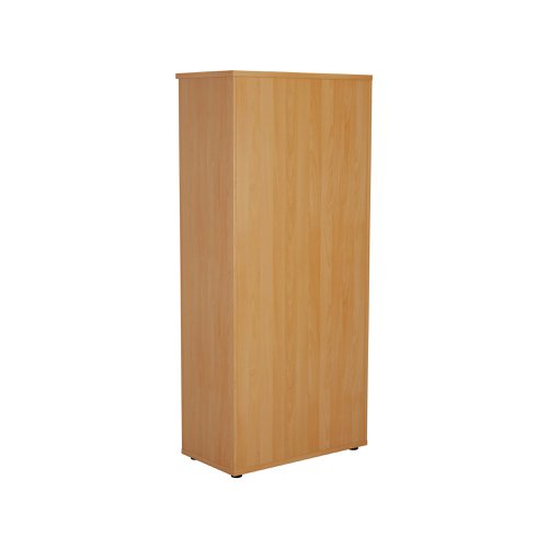 Jemini Wooden Bookcase 800x450x1800mm Beech KF810551 | VOW