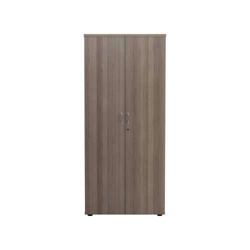 Jemini Wooden Cupboard 800x450x1800mm Grey Oak KF810582