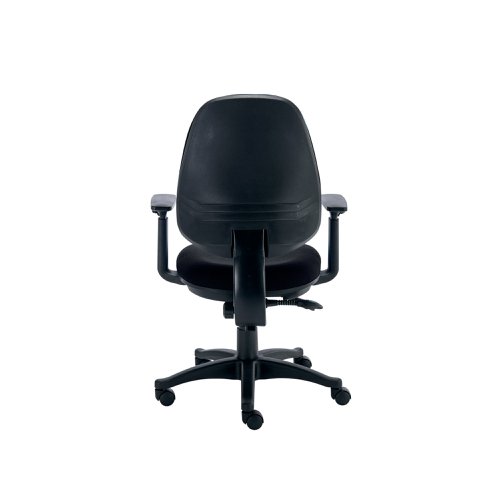 Astin Nesta Operator Chair with Adjustable Arms 590x900x1050mm Black KF810787