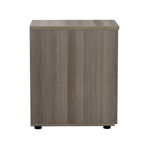 Jemini Essentials 2 Drawer Filing Cabinet 464x600x710mm Grey Oak KF81090 | VOW