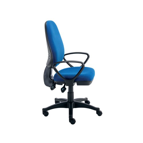 Astin Nesta Operator Chair with Fixed Arms 590x900x1050mm Royal Blue KF810927