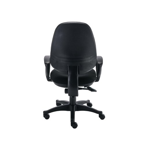 Astin Nesta Operator Chair with Fixed Arms 590x900x1050mm Black KF810947