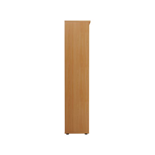 Jemini Wooden Bookcase 800x450x2000mm Beech KF811039 | VOW