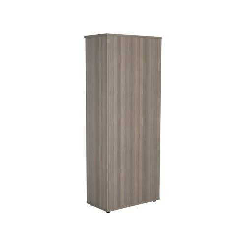 Jemini Wooden Bookcase 800x450x2000mm Grey Oak KF811169 | VOW