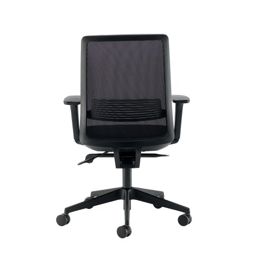 Cappela Nuevo Mesh Chair with Seat Slide and Height Adjustable Arms Black KF81906