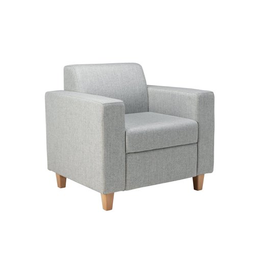 Avior Iceberg Band 1 Fabric Armchair with Wooden Feet KF81970 | KF81970 | VOW