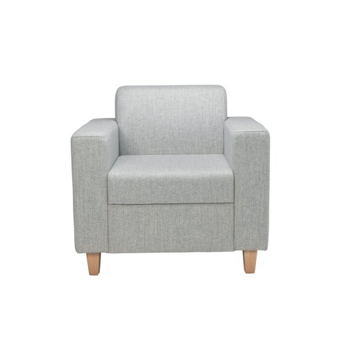 Avior Iceberg Band 1 Fabric Armchair with Wooden Feet KF81970 | KF81970 | VOW