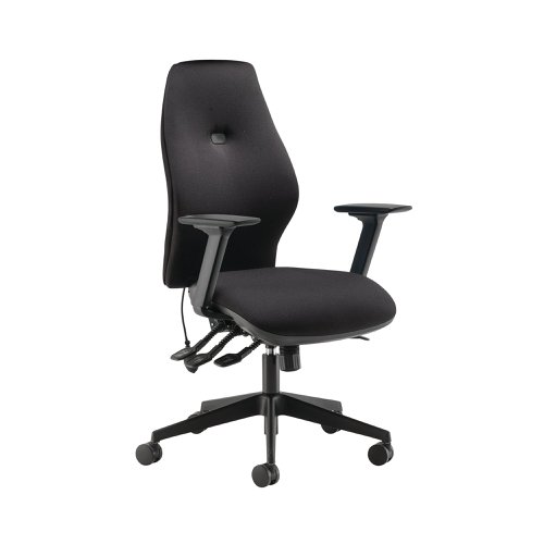 Cappela Leo Deluxe High Back Posture Chair Black KF81983