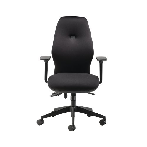 Cappela Leo Deluxe High Back Posture Chair Black KF81983