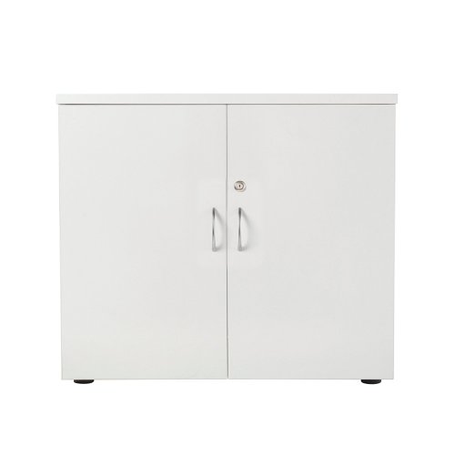 First Wooden Storage Cupboard 800x450x730mm White KF820864