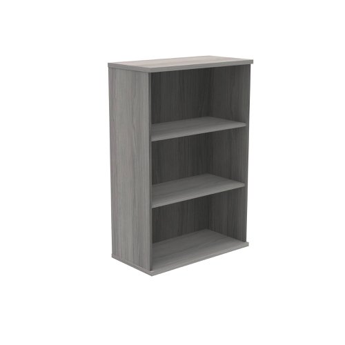 Polaris Bookcase 2 Shelf 800x400x1204mm Alaskan Grey Oak KF821156