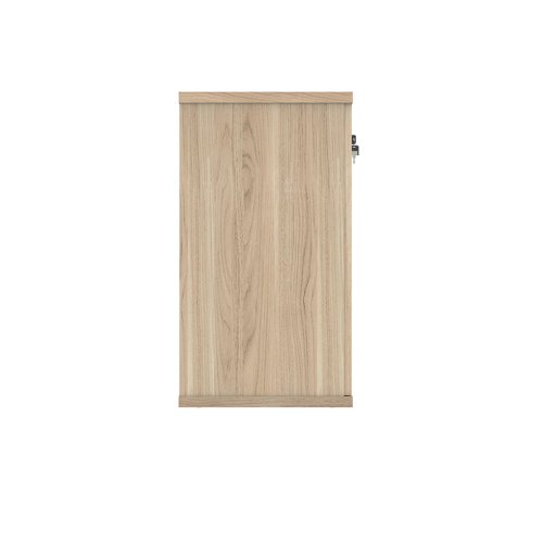 Polaris Cupboard Lockable 800x400x730mm Canadian Oak KF821230