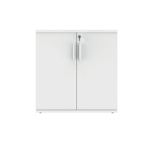 Polaris Cupboard Lockable 800x400x816mm Arctic White KF821296