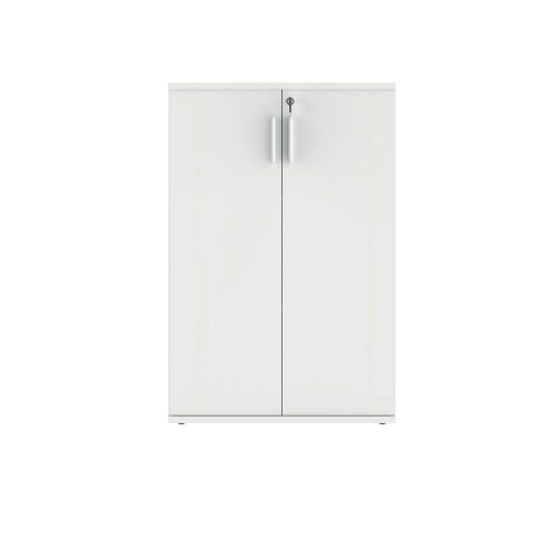 Polaris Cupboard Lockable 800x400x1204mm Arctic White KF821306